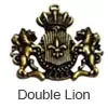 Double Lion charm